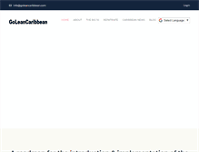 Tablet Screenshot of goleancaribbean.com